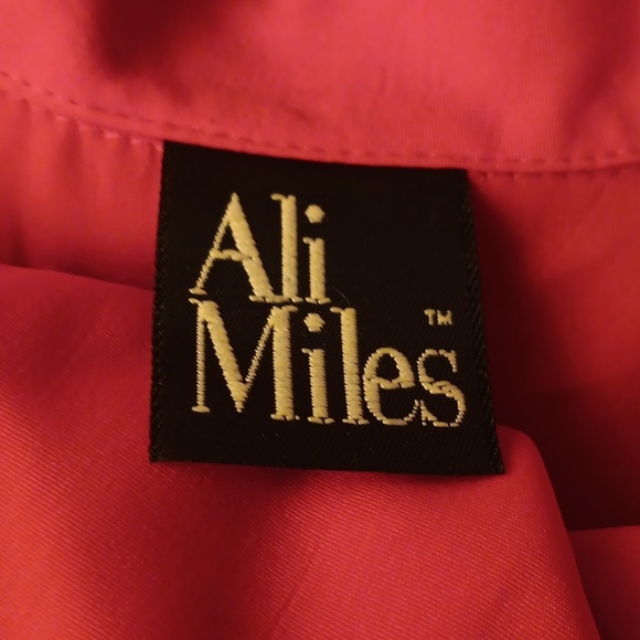 Vintage y2k 90s Ali Miles made in USA 🇺🇸 pink skirt set 12 - Picture 2 of 3